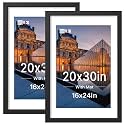 VCK 20x30 Poster Frame with Plexiglass Black