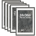 VCK 24x36 Poster Frame 5 Pack Grey