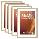 VCK 24x36 Poster Frame 5 Pack Natural