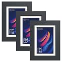 VCK 5x7 Picture Frame 3 Pack Black