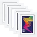 VCK 5x7 Picture Frame 5 Pack White