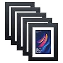 VCK 5x7 Picture Frames Black WoodGlassPhoto Gallery