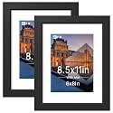 VCK 8.5x11 Picture Frame with Real Glass