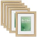 VCK 8x10 Picture Frame 5 Pack Oak