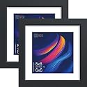 VCK 8x8 Picture Frame 2 Pack Black