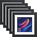 VCK 8x8 Picture Frame 5 Pack Black