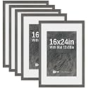 VCK 16x24 Picture Frame 5 Pack Grey