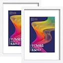 VCK A3 Frame 2 Pack White Wood