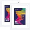 VCK A4 Frame 2 Pack White Wood