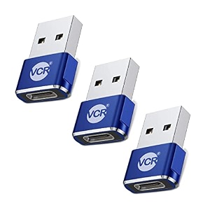 usb type c female to usb male a adapter 5 units pack black mini usb c type adapter charger charging cable adapter for all mobile devices laptops macbooks and ipad