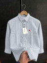vdlooks Men Checkered Casual Grey White Shirt