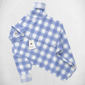 Vdlooks Men Checkered Casual Light Green Shirt