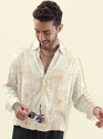 vdlooks Men Relaxed Fit Floral Print Casual