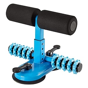 portable sit-ups exercise bar machine muscle training sit up bars stand abdominal equipment for home working self-suction sit-up assist device roller sit up stand