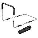 Veayva Compact Bed Assist Railing for Elderly Seniors, Handicap, Kids - Standing Bar Handle with Fall Prevention Guard - Adjustable Bedrail Cane fits King, Queen, Full, Twin - Stability Grab Bar