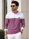 VeBNoR Colorblock Men Round Neck Multicolor T-Shirt