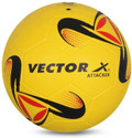 VECTOR X Attacker 32 Panel Rubber Moulded+ Butyl Bladder Soccer Indoor/Outdoor Training Football - Size: 5