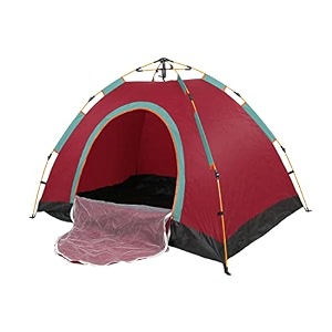 vector x automatic pop up camp in 1 seconds camping 3-4 person portable instant easy set up waterproof windproof automatic hiking camping mountaineeringmulticolored