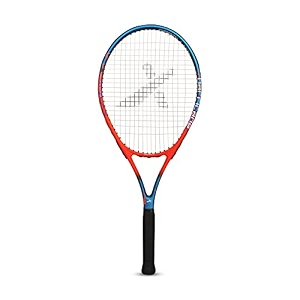 vector x barricade adult men recreational composite full cover tennis racket lightweight105 sq in headpre-strung beginner racquet for outdoor games training amp practice