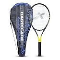 Vector X Barricade Adult Men Recreational Composite Full Cover Tennis Racket Lightweight|105 sq in Head|Pre-Strung Beginner Racquet for Outdoor Games Training & Practice