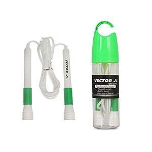 vector x electra skipping rope with fragrance green