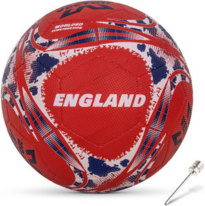 vector x england country colour 32panel rubber moulded ball indooroutdoor training football - size 5