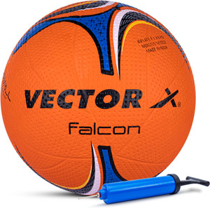 vector x falcon rubber compound dimple embossrubber bladder indoor outdoor durable beach volleyball - size 4