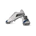 Vector X Men's Gravity Football Shoe/Studds White-Blue-Black, 10 UK