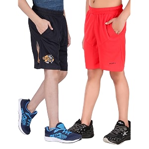 vector x oks-216 kid39s polyester shorts for gym amp training