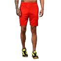Vector X OMS-158 Mens Solid Pattern Regular Dry Fit Athletic, Running, Gym, Outdoor, Workout Training Light Weight Sports Active Shorts