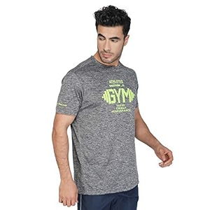 vector x omt-114 men39s round neck t-shirt green