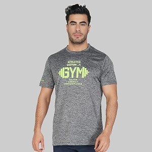 vector x omt-114 men39s round neck t-shirt green