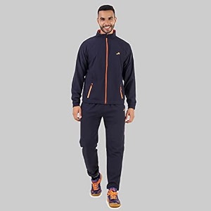 vector x ots-206 men winterwear polyester zipper track suit