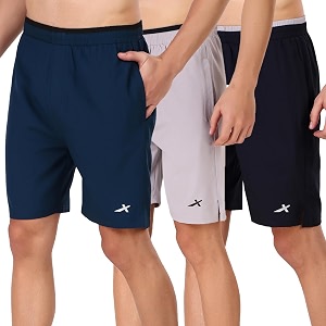 VECTOR X Polyester Solid Sports Men Shorts