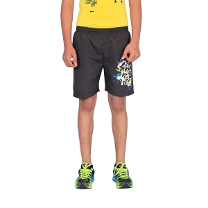 vector x vsk-003-c-30 polyester kids shorts30 charcoal
