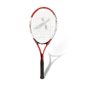 vector x vxt-520 adult men recreational tennis racket lightweight aluminum frame for easy swing105 sq in headpre-strung beginner racquet for outdoor games training amp practice 27 inch full cover