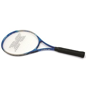 vector x vxt-520 adult men recreational tennis racket lightweight aluminum frame for easy swing105 sq in headpre-strung beginner racquet for outdoor game training amp practice 21 inch without cover