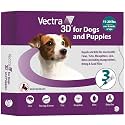 Vectra 3D Flea and Tick Prevention for Small Dogs 11-20 lbs, 3‑Month (Pack of 12)
