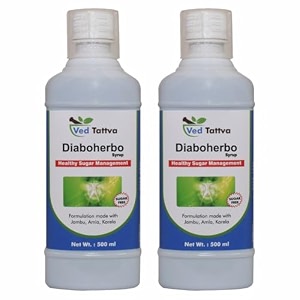 ved tattva diabo herbo syrup 500ml pack of 2