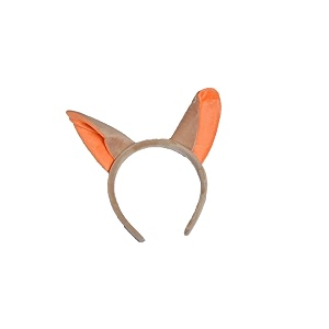 fabric rabbit ears headband micky mouse hairband for girls orange pack of 1