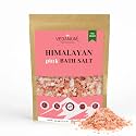 Vedanum Natural Unrefined Organic Himalayan Pink Bath Salt with 84 Rich Minerals and Skin Loving Nutrients for Negative Energy Removal and Cleaning