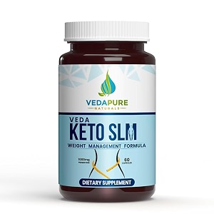 vedapure keto slm  advanced formula for men amp women  formulation of garcinia cambogia green tea green coffee grape seeds amp african mango support weight management 1000mg 60 capsules
