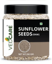 Vedcare Raw & Dehulled Sunflower Seeds, 250g - For Eating & Weight Loss, Superfood Sunflower Seeds (250 g)
