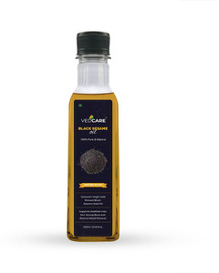 vedcare virgin cold pressed black sesame seed oil sesame oil 250 ml