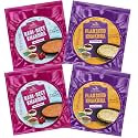 Vedic Garden Ragi Beetroot &amp; Flaxseed Khakhra Combo with Multigrain – Healthy Indian Snacks | 100% Roasted | No Palm Oil | High Protein &amp; Fiber | Crispy Diet Snack for Weight Loss | Pack of 4