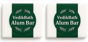 VedikBath Natural FitkariAlumStone for After ShaveRazor CutsOil