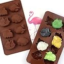 Vedini™ Silicone_6-Cavity -Apple-Small Mould Fondant Chocolate Resin Clay Candle Mould DIY Kitchen Baking (Small Apple 25-30 GM)