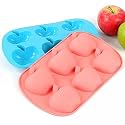 Vedini Silicone 30 Cavity 5 Different Shape Mould Fondant Chocolate Resin Clay Candle Mould Diy Kitchen Baking (30 Cav Multi), 27.5 X 23.5 X 1.2 Cm