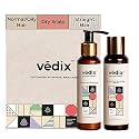 Vedix Ayurvedic Shampoo &amp; Hair Oil Combo | Dry Scalp &amp; Normal/Oily Hair