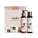 Vedix Ayurvedic Anti-Hairfall Shampoo &amp; Oil Combo | Dry Scalp &amp; Curly Hair